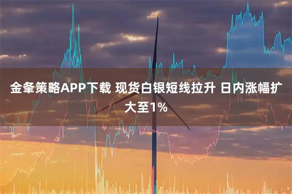 金夆策略APP下载 现货白银短线拉升 日内涨幅扩大至1%