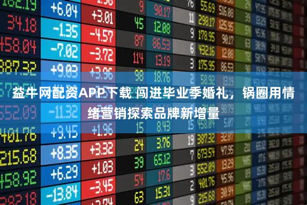 益牛网配资APP下载 闯进毕业季婚礼，锅圈用情绪营销探索品牌新增量